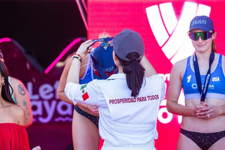 El Tour Mundial de Voleibol brilló en Playa del Carmen