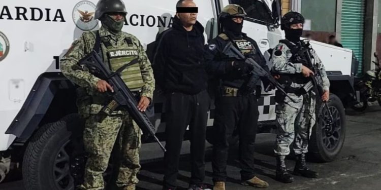 Detienen a José Gregorio ‘N’, identificado como líder de una célula delictiva responsable del reclutamiento y adiestramiento de personas para el (CJNG)