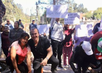 Carlos Orvañanos hace partícipe a familias para la mejora de espacios públicos en Cuajimalpa