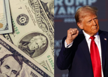 Proponen colocar el rostro de Donald Trump en el billete de 100 dólares