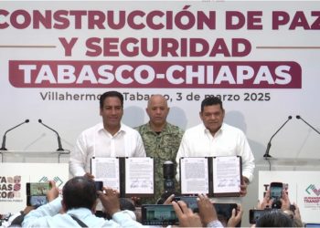 Tabasco buscará ampliar acuerdo de Construcción de Paz y Seguridad con Campeche y Veracruz