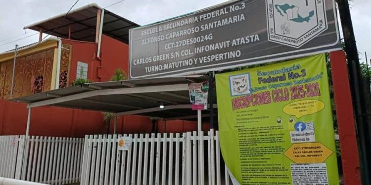 Denuncian nuevo caso de bullying en la Secundaria Federal 3 de Villahermosa