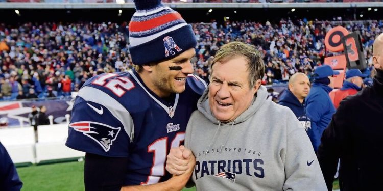 Tom Brady admite tensiones con Bill Belichick en su salida de los Patriots