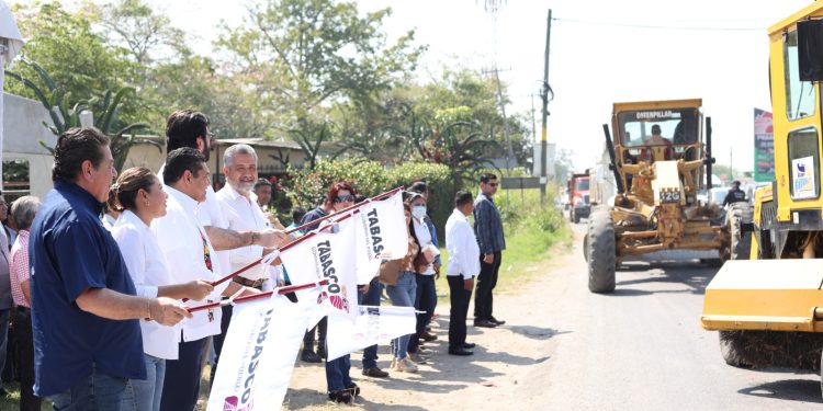 Rehabilitación de la vía corta Reforma-Dos Bocas avanza en Tabasco
