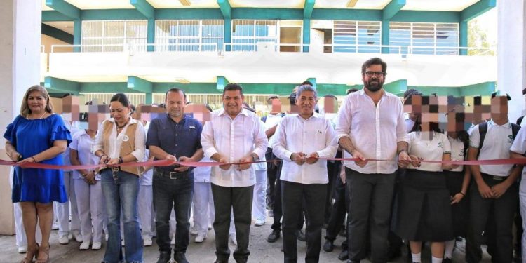 Invierten 2.4 millones de pesos en rehabilitación del Plantel 052 del CONALEP en Cárdenas