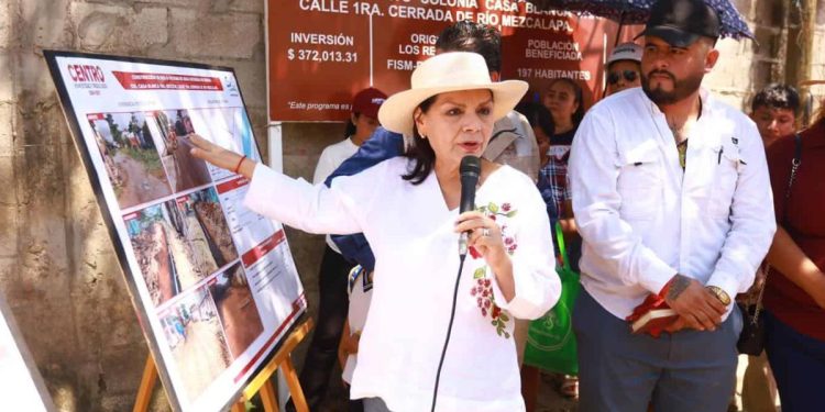 Centro invierte más de 15 millones de pesos en infraestructura en Tierra Colorada y Casa Blanca