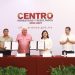 Centro firma convenio con el Gobierno de Tabasco para la prestación del servicio de Seguridad Pública