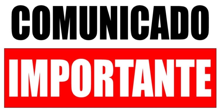 COMUNICADO A LA OPINIÓN PÚBLICA