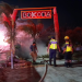 Incendio consume palapa de restaurante en Boca del Río
