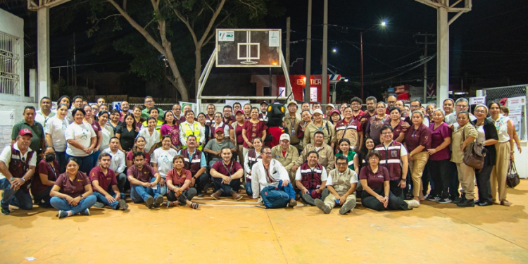 OTORGAN SERVICIOS A LA POBLACIÓN DE LA COLONIA MORELOS CON SALUD EN TU BARRIO