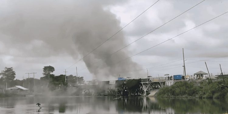 Reportan incendio en la Reserva de la Biosfera Wanha’ en Balancán