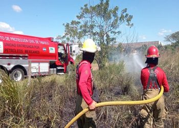 Protección Civil Tabasco alerta sobre aumento de incendios de pastizales