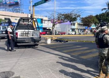 Camión urbano atropella a hombre en el centro de Veracruz