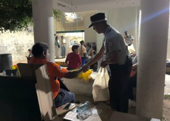 Guardia Nacional implementa actividades de proximidad hospitalaria en Tabasco