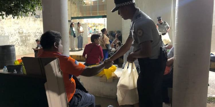 Guardia Nacional implementa actividades de proximidad hospitalaria en Tabasco