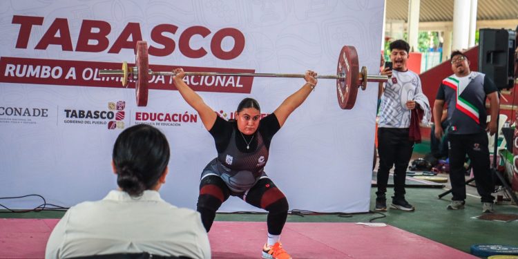 CAMPECHE LOGRA 14 CLASIFICACIONES EN LEVANTAMIENTO DE PESAS A LA OLIMPIADA NACIONAL CONADE 2025