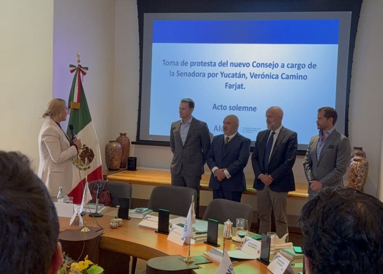 Verónica Camino Farjat  tomó protesta al nuevo Consejo Directivo de la AMAVE