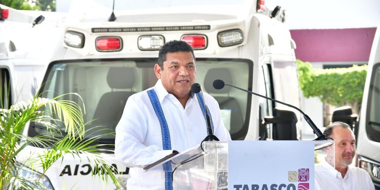 Guatacalca ya cuenta con ambulancia para emergencias médicas, gracias al Ayuntamiento de Nacajuca