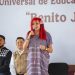 ESTUDIANTES DE NIVEL MEDIO SUPERIOR RECIBIERON DE MANOS DE LAYDA SANSORES, EL PAGO DE LAS BECAS BENITO JUÁREZ