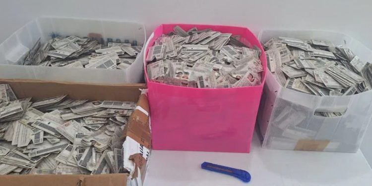 INE Quintana Roo lleva a cabo la destrucción de 27,679 formatos de credencial y credenciales para votar