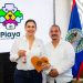 Playa del Carmen fortalece lazos internacionales: Estefanía Mercado recibe al alcalde de Belmopán, Belice, y comparte avances de transformación turística y de seguridad