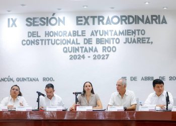 Cabildo aprueba por unanimidad las modificaciones al Presupuesto de Egresos del Municipio de Benito Juárez, así como a la Cuenta Pública