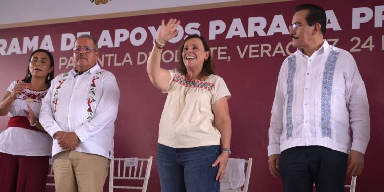 Anuncia Rocío Nahle precio de garantía de 7 mil pesos por tonelada de maíz
