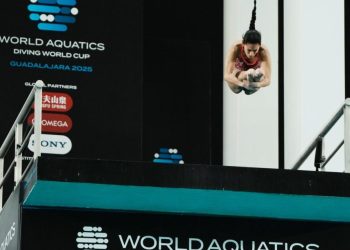 México roza el podio y finaliza cuarto en equipos mixtos en la Copa Mundial de Clavados Guadalajara 2025