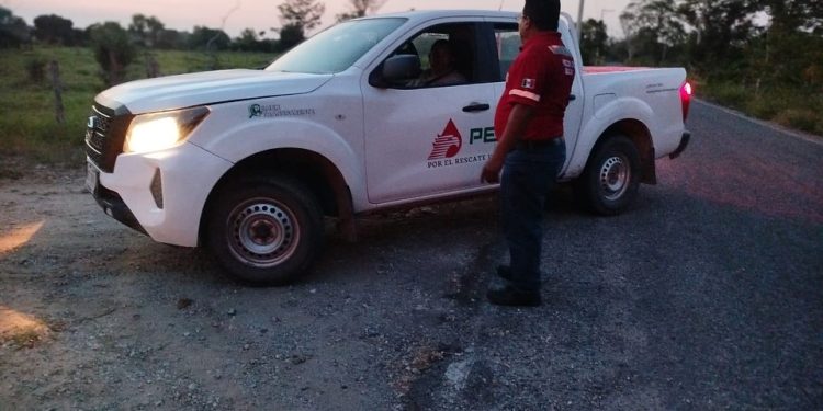 Fuga de gas en Cunduacán por acto vandálico