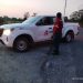 Fuga de gas en Cunduacán por acto vandálico