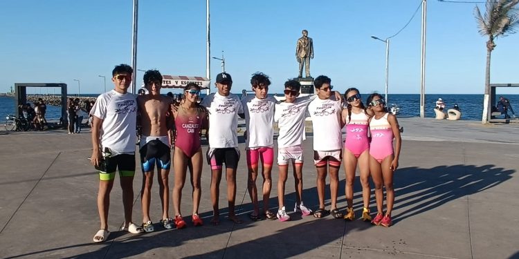 SEIS CAMPECHANOS CLASIFICAN A OLIMPIADA NACIONAL EN MACRORREGIONAL DE TRIATLÓN EN VERACRUZ