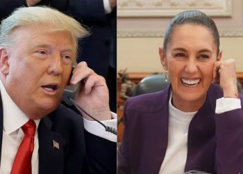 Sheinbaum y Trump sostienen llamada telefónica; califican diálogo como “muy productivo”