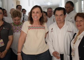 Rocío Nahle supervisa el Hospital General de Papantla y anuncia mejoras