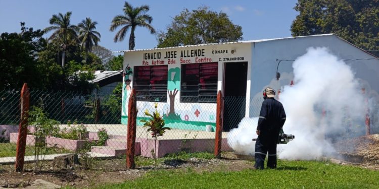 Salud Tabasco elimina más de 4 millones de criaderos de mosquitos en Jornadas de Descacharrización