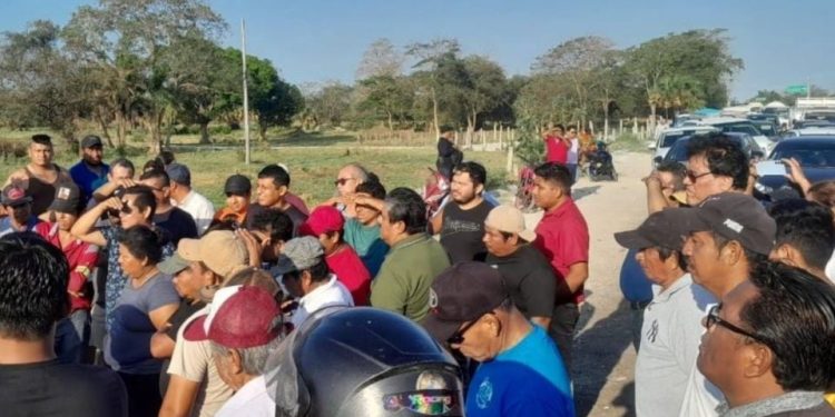Habitantes de Atasta, Campeche, amagan con nuevo bloqueo por fallas eléctricas