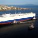 Corredor Interoceánico ya da frutos: buque con vehículos Hyundai zarpa desde Coatzacoalcos rumbo a EE.UU.