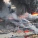 Quema de pastizal provoca fuerte incendio en la carretera Villahermosa – Cárdenas