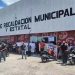 Familias bloquean Centro Recaudador de Champotón en demanda de certeza jurídica