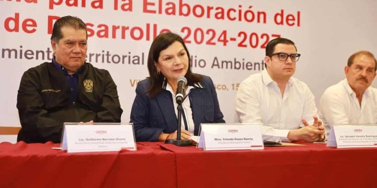 Anuncia Yolanda Osuna construcción de Parque Ecológico en el basurero de Anacleto Canabal