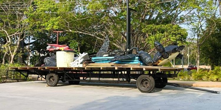 ¡Zapata se prepara para brillar! Inicia armado de su carro alegórico en el CICOM