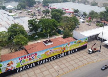 Refuerzan perímetro del Parque Tabasco con malla de acero