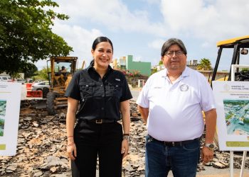 Estefanía Mercado da arranque a histórica repavimentación de la Avenida Mayapán; más de 18 MDP en inversión para beneficiar a más de 30 mil habitantes