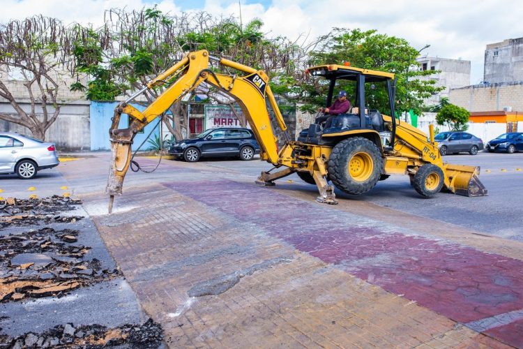 Estefanía Mercado da arranque a histórica repavimentación de la Avenida Mayapán; más de 18 MDP en inversión para beneficiar a más de 30 mil habitantes