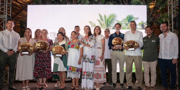 El Parque del Jaguar, en Tulum se llevó a cabo por primera vez la entrega de los Premios “Los +Ecoístas”