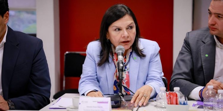 Yolanda Osuna participa en reunión nacional de alcaldes en la Segob