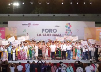 Reconocen talento de Huimanguillo y Jalapa en el Foro La Cultural de la Feria Tabasco