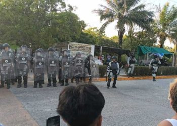 Fuerzas de seguridad liberan acceso a Balancán y al Instituto Tecnológico de los Ríos