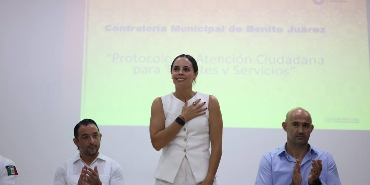 Fortalece Ana Paty Peralta transparencia y buen actuar de los servidores públicos, con campaña “cero corrupción”