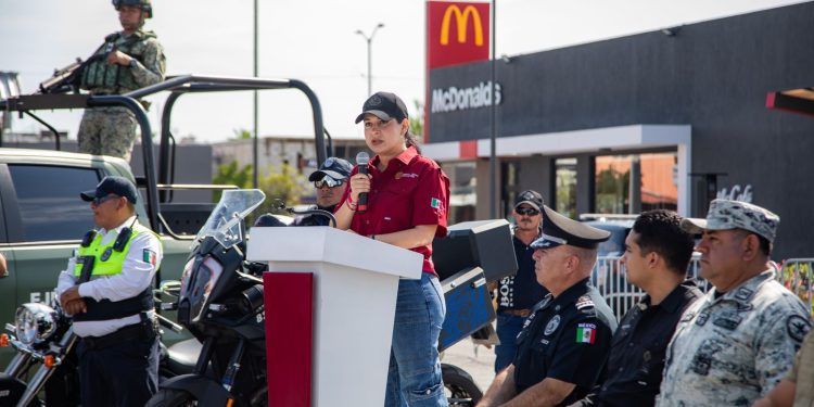 “Aquí queremos vivir en paz”; Estefanía Mercado impulsa programa de desarme en Playa del Carmen