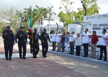 Gobierno de Playa del Carmen conmemora el 130 aniversario del natalicio del General Lázaro Cárdenas del Río